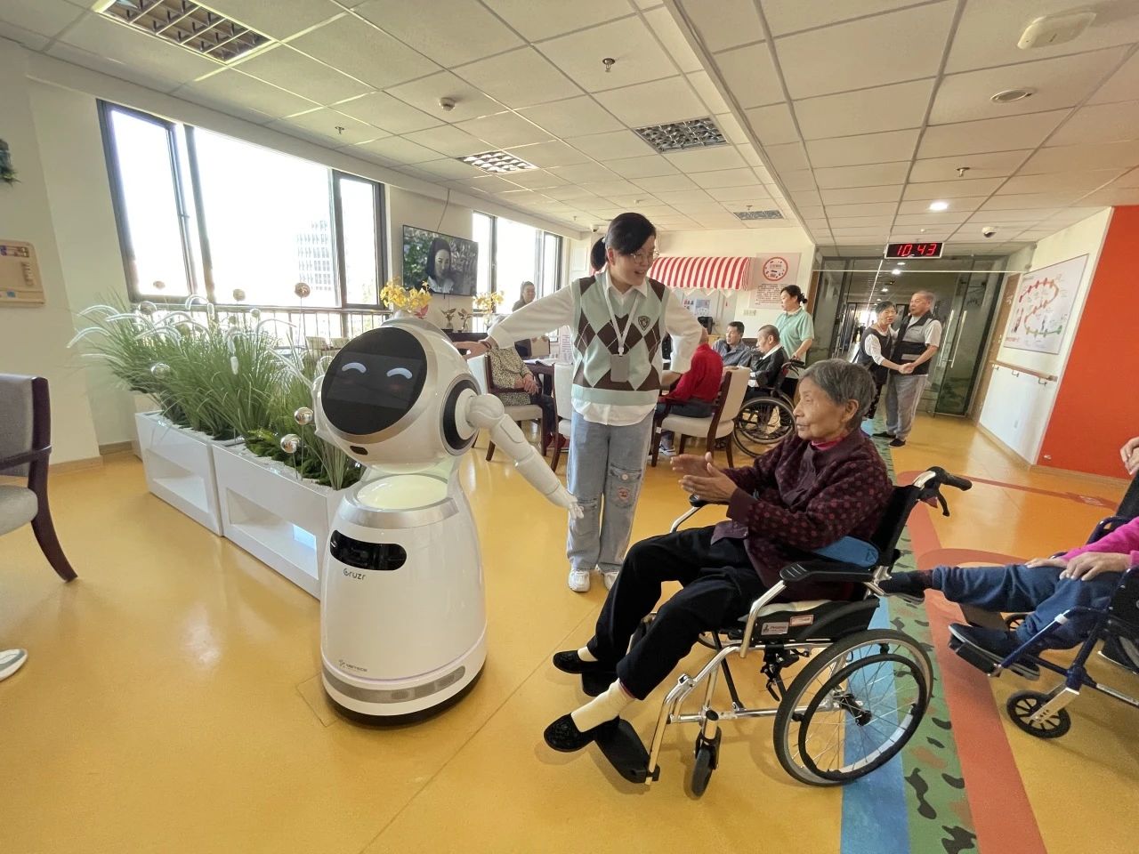 浦东新区塘桥养护院活动
