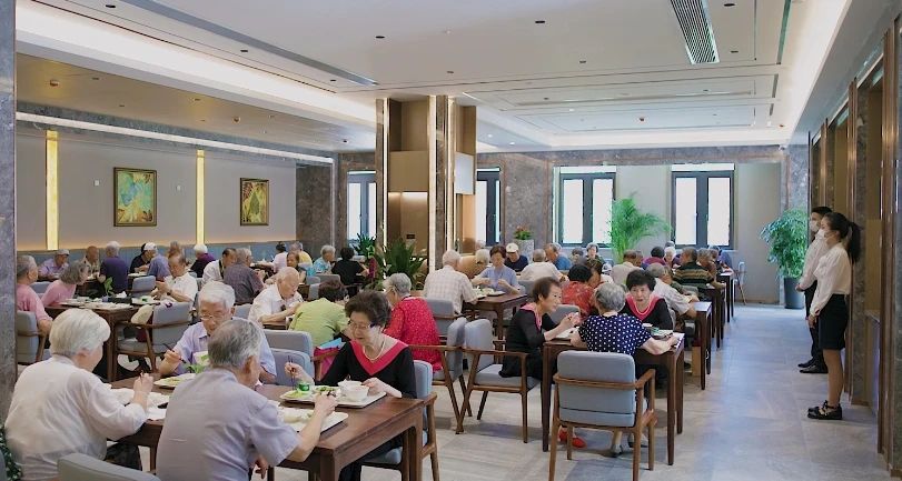 上海颐和苑养老中心食堂